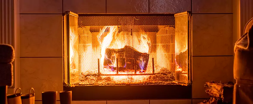Mendota Hearth Landscape Fireplace Installation in Xenia, Ohio