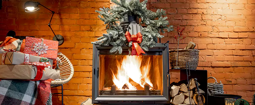 Travis Industries Linear Gas Fireplace Installation in Xenia, Ohio