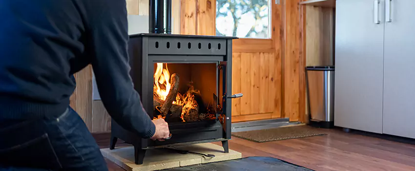 Open Hearth Wood Fireplace Installation in Xenia, OH